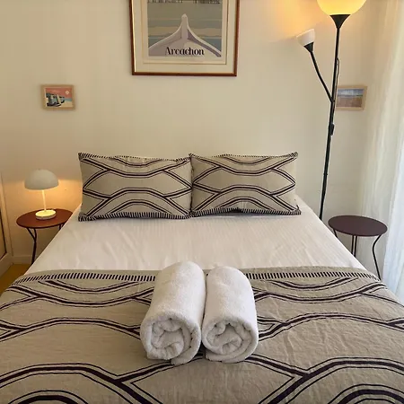 Appartamento Apt4pers Rénové Vuemer Accès Terrasse Parking Wifi Arcachon